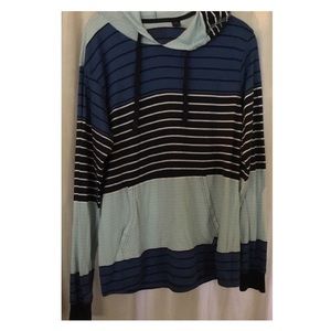 Micros striped hoodie